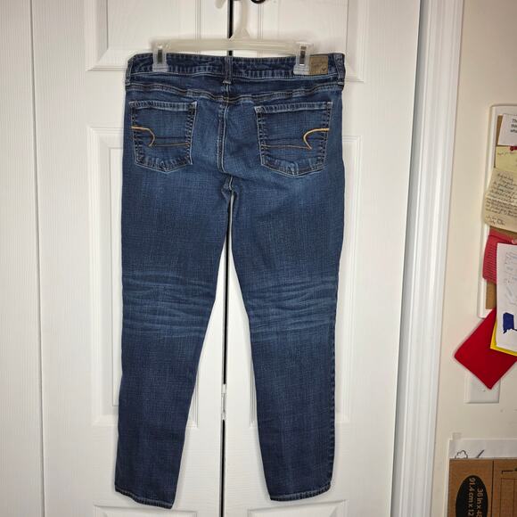 American Eagle Super Stretch Jegging Sz 12 Short - Picture 3 of 10
